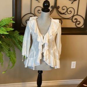 Beautiful light weight summer jacket, made in Paris. Never worn.